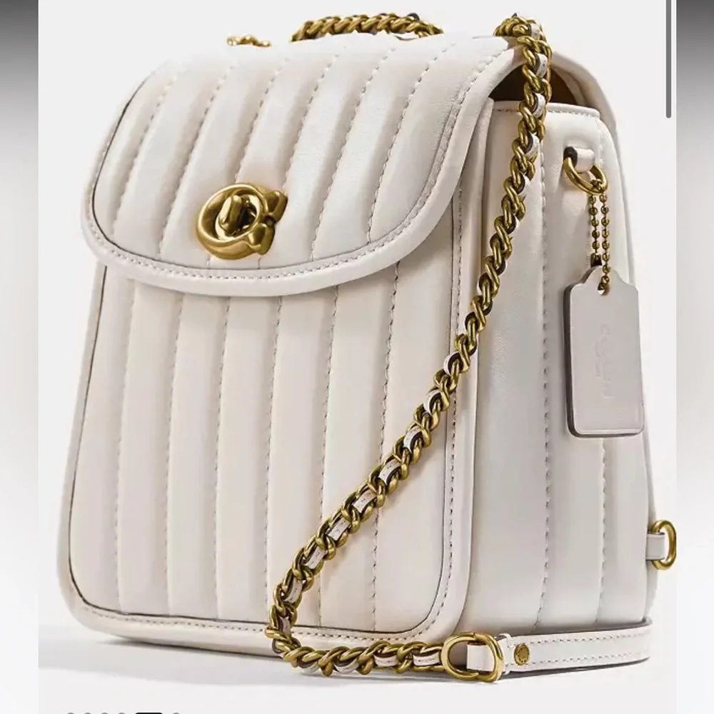 Coach Madison 18 Quilted Leather Convertible Backpack - Picture 3 of 16